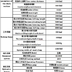 100型轮式抓木机